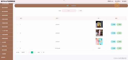 基于SSM框架的Web产品管理系统HA015设计与实现